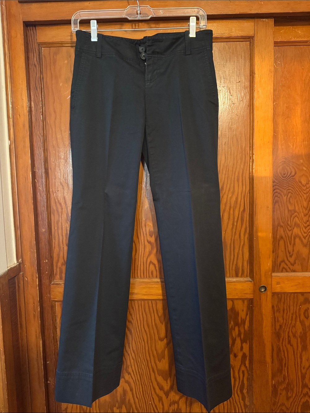Banana Republic Black Women's Straight-Leg Trousers